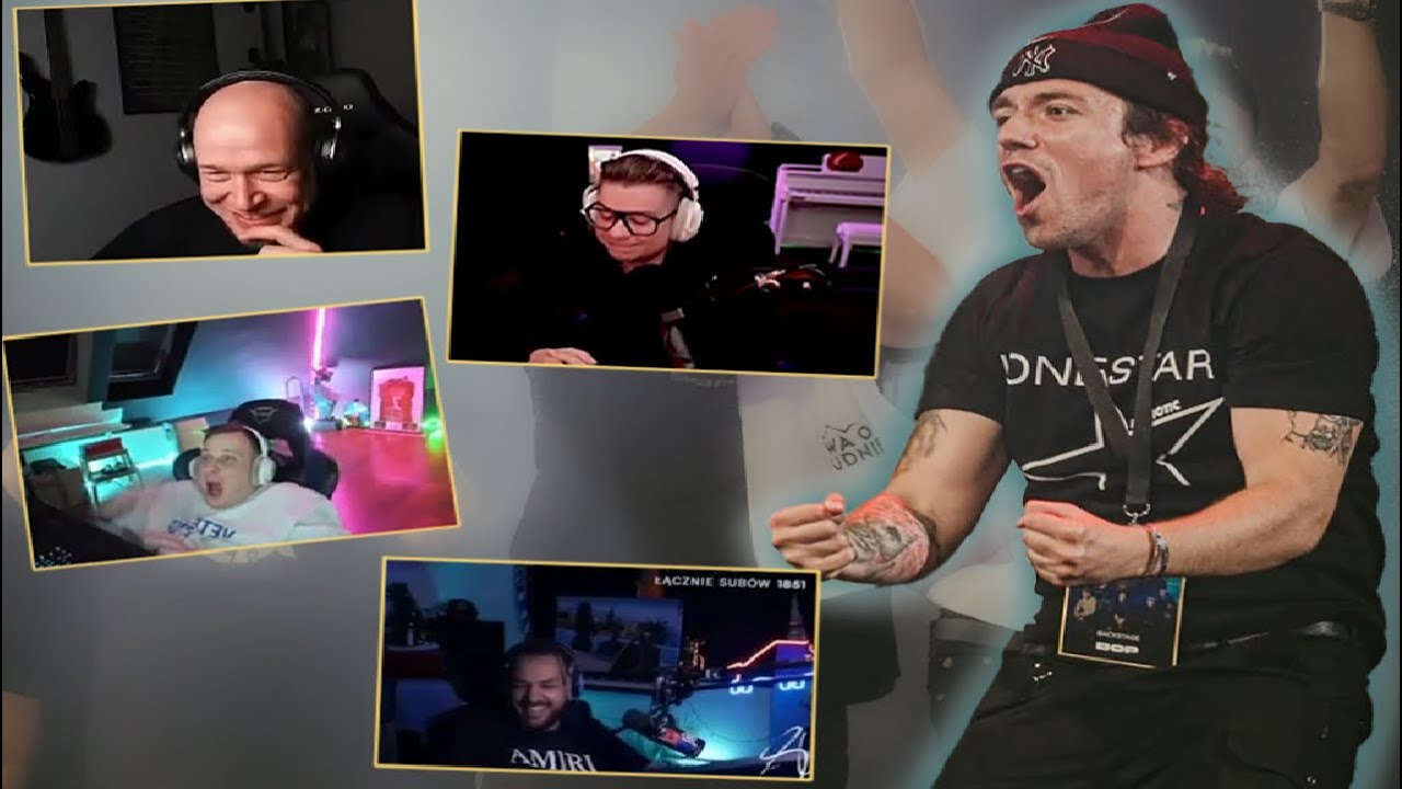 STREAMERZY REAGUJĄ NA WYSTĘP MILA POCZAS BOP10!
