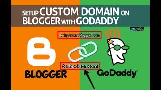 How To Set Up a Godaddy.com Custom Domain in Blogger Website Easily 2019