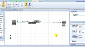 How to Count the Number of Entities Going to a Server in Simio