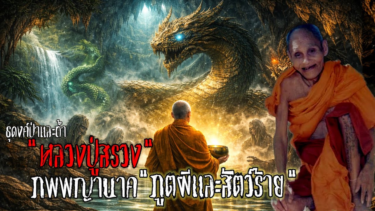 ตำนหธุดงค์ของ ลวงปู่สรวง (เทวดาเดีนดิน)  #หลวงปู่สรวง #เทวดาเดินดิน #ธุดงค์ป่าลึก #ถ้ำพญานาค