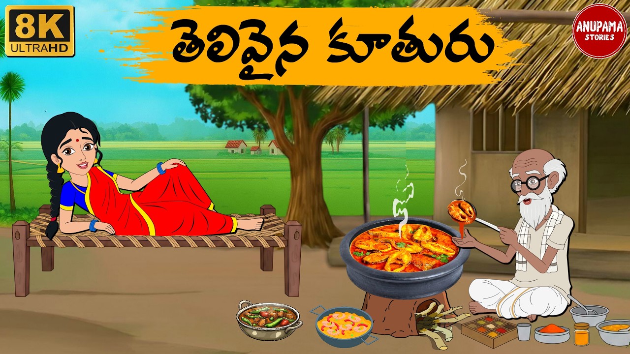 Stories In Telugu - తెలివైన కూతురు - Telugu Moral Stories - Anupama Stories