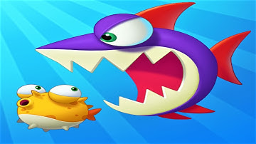 🦈 Shark.IO - Hungry Shark 🦈 GAMEPLAY (Android, iOS)