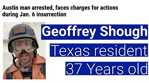 US Capitol Arrests: Geoffrey Shough