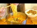 【爆食】28歳女の生理前の食欲が止まらない1日の食事記録【料理ルーティン】