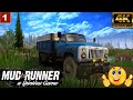 4K Spintires: MudRunner gameplay  Газ 53 🔴