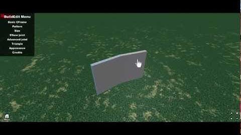 ROBLOX BuildEdit Pattern plugin
