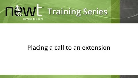 How to Place an Extension to Extension call on a Polycom 550/650