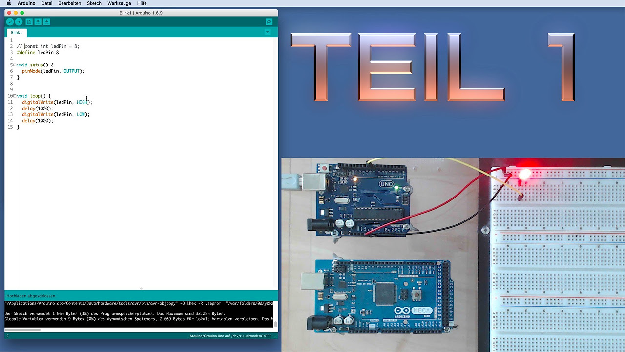 Update New Einführung in die Arduinoprogrammierung - Teil 1
