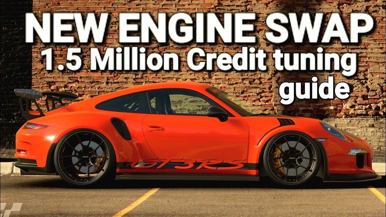 Porsche 911 GT3 New engine swap | Update tuning guide | GT7 Money