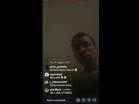 Ybn lil bro on live arguing with realrichizzo + tells ocj story