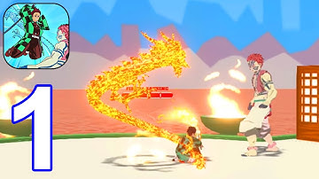 Demon Destroyer - Gameplay Walkthrough Part 1 All Levels 1-14 (Android,iOS)