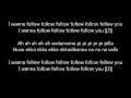 Follow Follow Nannaku Prematho Official Karaoke Lyrics Subtitle Jr. Ntr