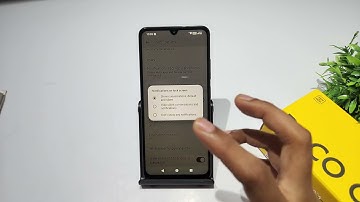 How to hide notifications on lock screen poco c71 5g | Hide sensitive notification in poco c71