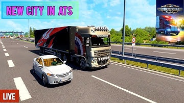 From City to City 🌆🌄 | American Truck Simulator Journey #atslive  #trucksimulator #ets2