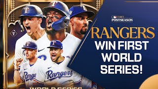 FULL FINAL INNING: The Rangers win their firstever World Series!
