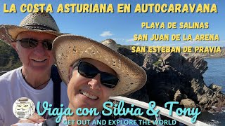 LA COSTA ASTURIANA EN AUTOCARAVANA. PLAYA DE SALINAS, SAN JUAN DE LA ARENA, SAN ESTEBAN DE PRAVIA.