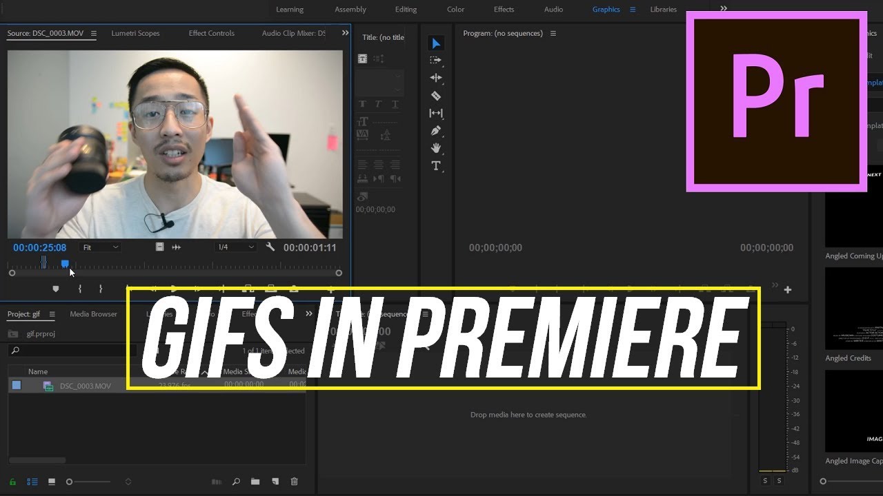 How to Create an Animated GIF in Premiere Pro 