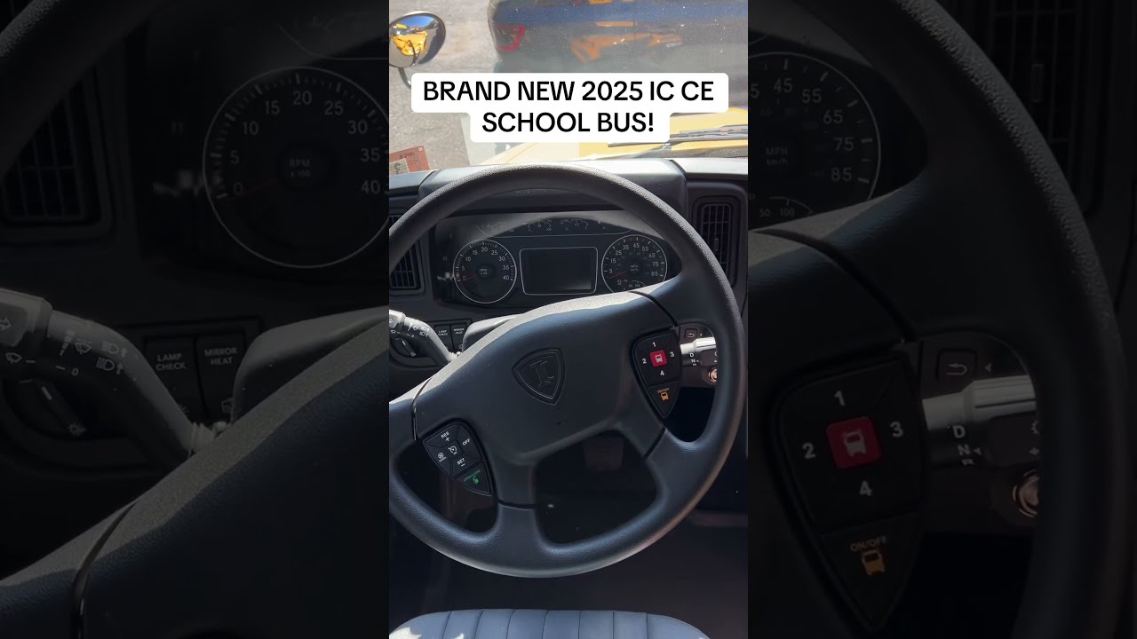 BRAND NEW 2025 SCHOOL BUS