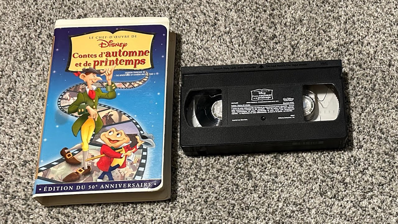 The Adventures Of Ichabod and Mr. Toad 1999 French Canadian VHS Overview: 2025 Edition