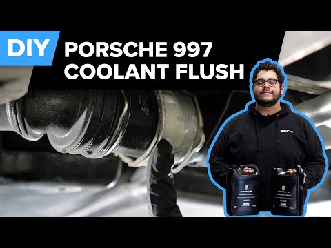 Porsche 911 997 Coolant Flush DIY (2005-2012 Porsche Carrera, S, 4S, Targa, GTS)