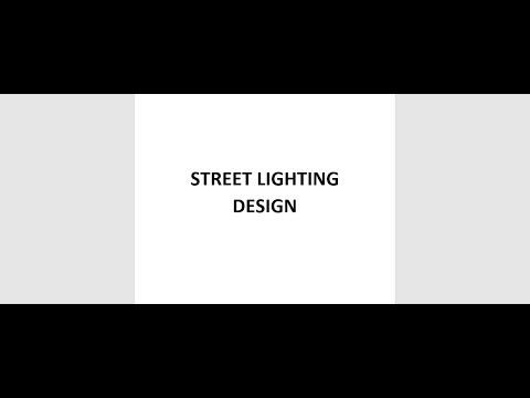فيديو: ما نوع الضوء المستخدم في إنارة الشوارع؟