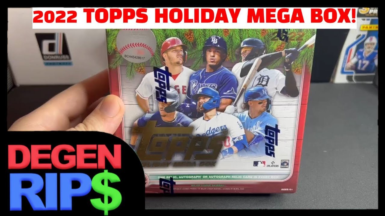 These Rock! 2022 Topps Holiday Mega Box Review! YouTube