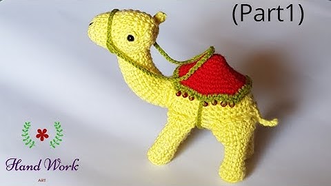 How To Make Crochet Amigurumi  Camel (Part1) Tutorial  English Free Pattern For Beginner