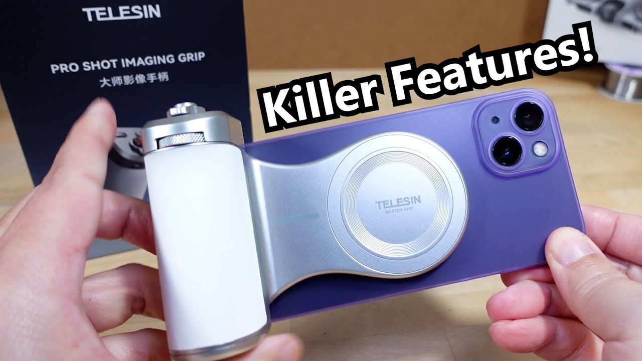 TELESIN Magnetic Pro Shot Imaging Grip