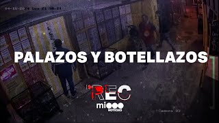 PALAZOS Y BOTELLAZOS - ROBAN AUTO PADRE E HIJA - #REC