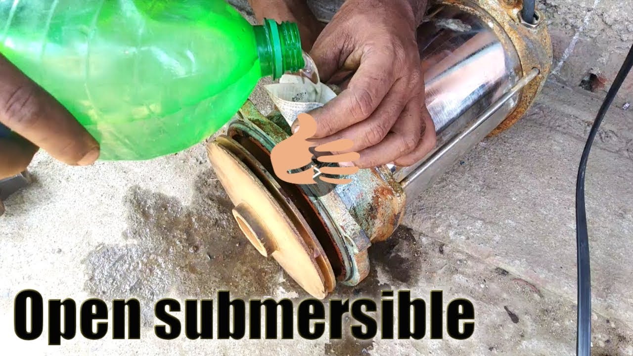 Submersible Water Pump Fitting Home Open Water Submersible Motor