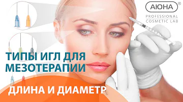 ИГЛЫ для МЕЗОТЕРАПИИ. Типы, длина и диаметр. Обзор УЦ АЮНА