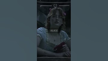 Parallels between my music video and Tim burtons Alice in wonderland