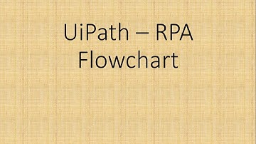 Flowchart in UiPath
