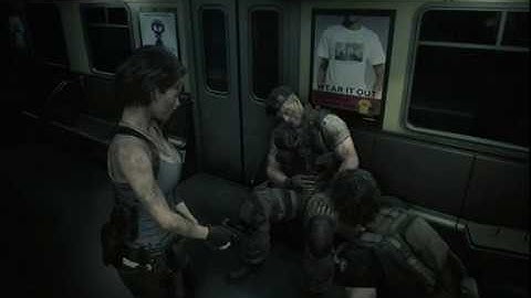 Resident Evil 3 Demo running on Pop!_OS