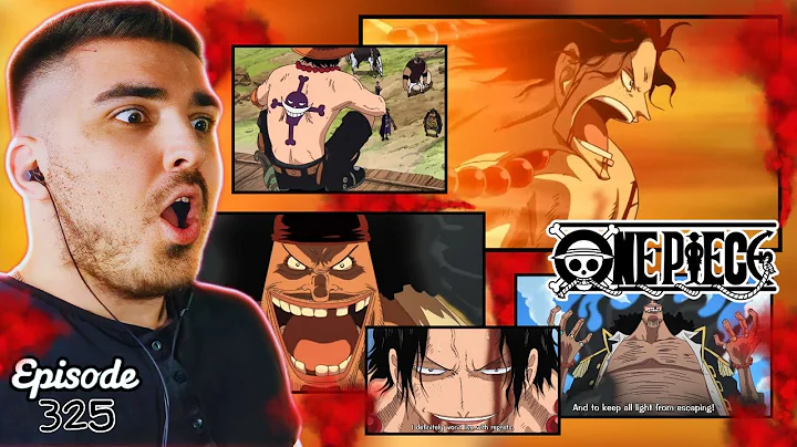 ACE VS BLACKBEARD?? DID ACE JUST DIE??? DARKNESS VS THE SUN!!! ONE PIECE EPISODE 325 REACTION!!!