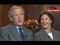 George W. Bush Interview 2013: President, Former First Lady Laura Bush Speak with Diane Sawyer