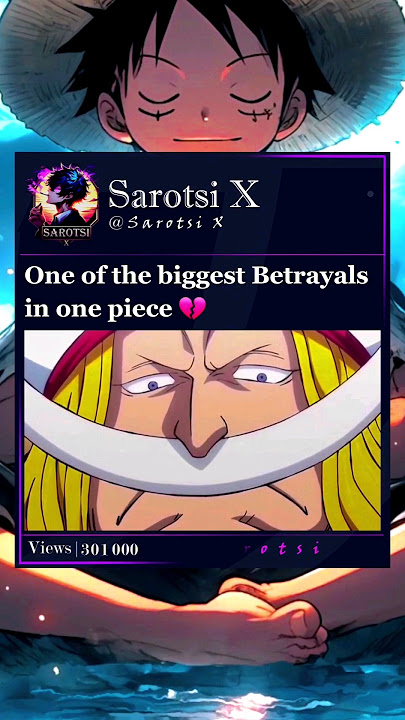Betrayal of Teach #Whitebeard #Blackbeard #Onepiece