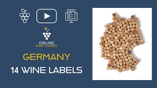 14 Wine labels | Germany 🍇 Online Wine Courses ➡️ with QUIZ