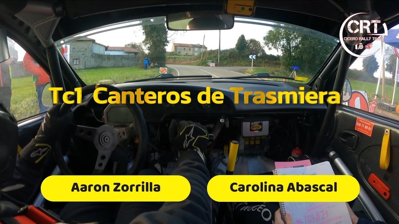 Onboard Aaron Zorrilla - Carolina Abascal   Tc1  Rallye Ribamontan al Mar - 1000 cruces 2025