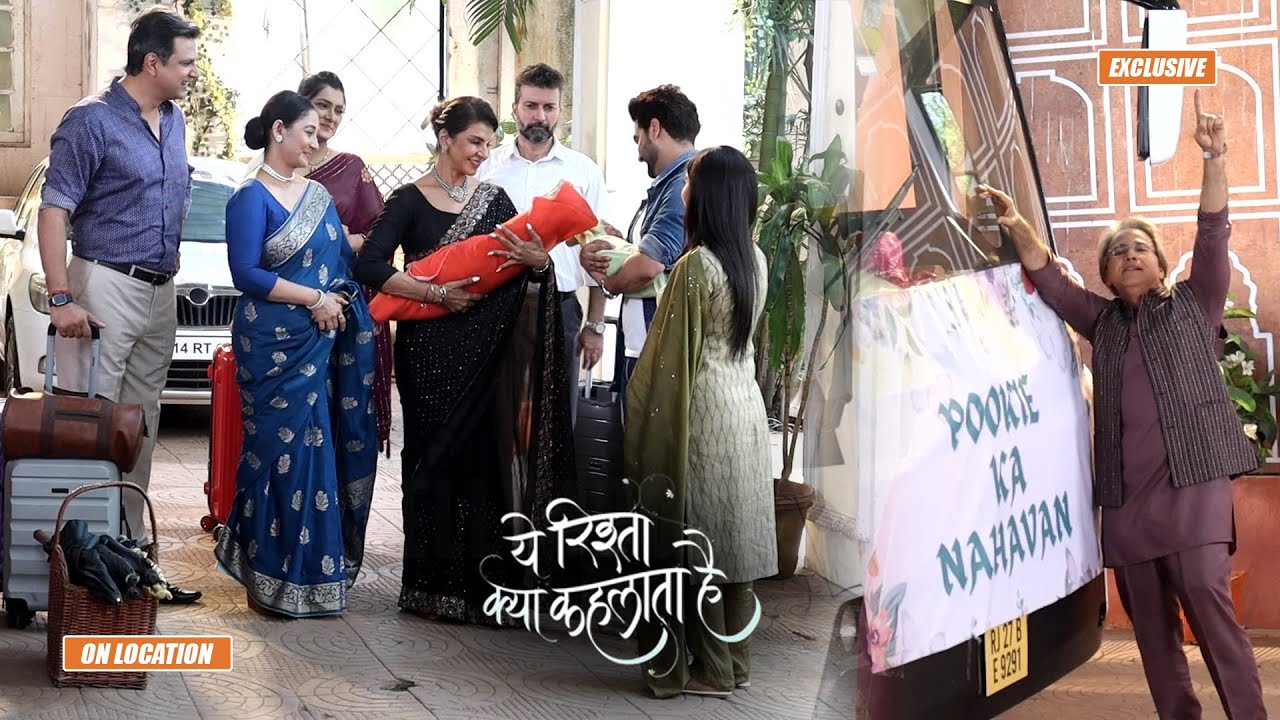 Yeh Rishta Kya Kehlata Hai On Location : Arman plans a family picnic for Pookie's bath