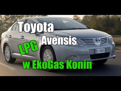 Toyota Avensis 1.8  LPG(147km) na gaz w Ekogas Konin. 👈