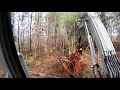 Lot Clearing with Mini Excavator