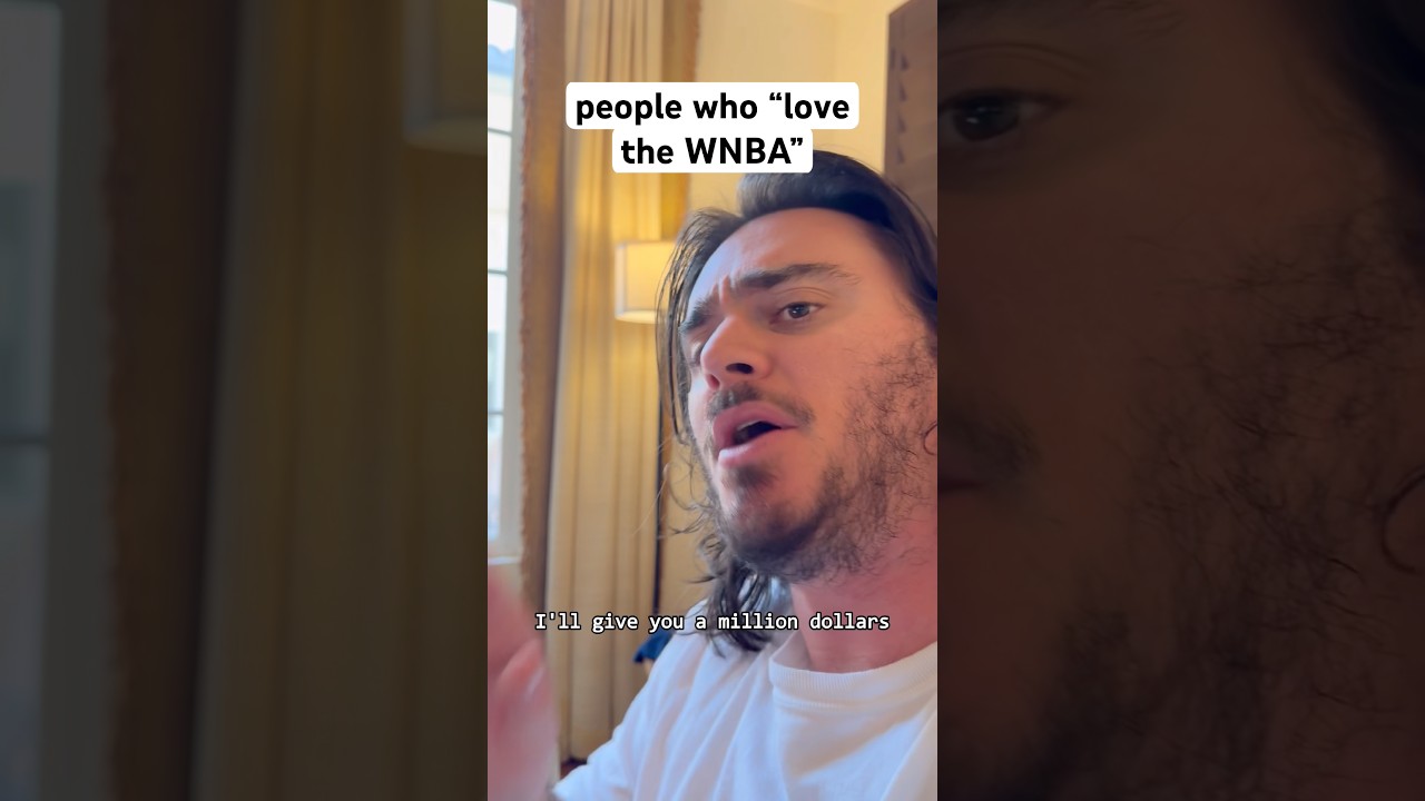 people who “love the WNBA” #shorts #comedy #funny