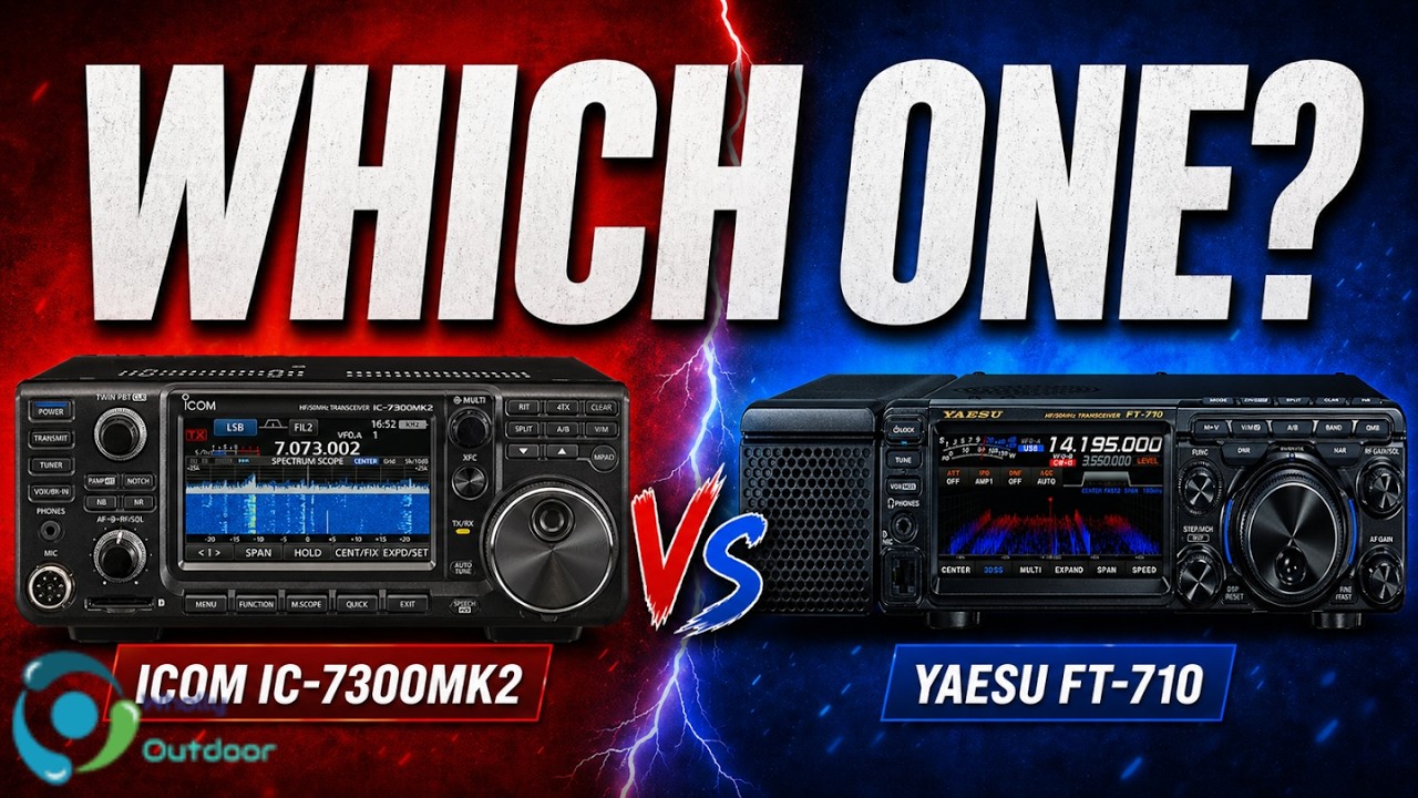 トランシーバー YAESU FT-73 KENWOOD DEMITOSS ICON IC-2S ICOM IC-7300 mk2 vs Yaesu FT-710 ⚔️The Best One For You! - YouTube