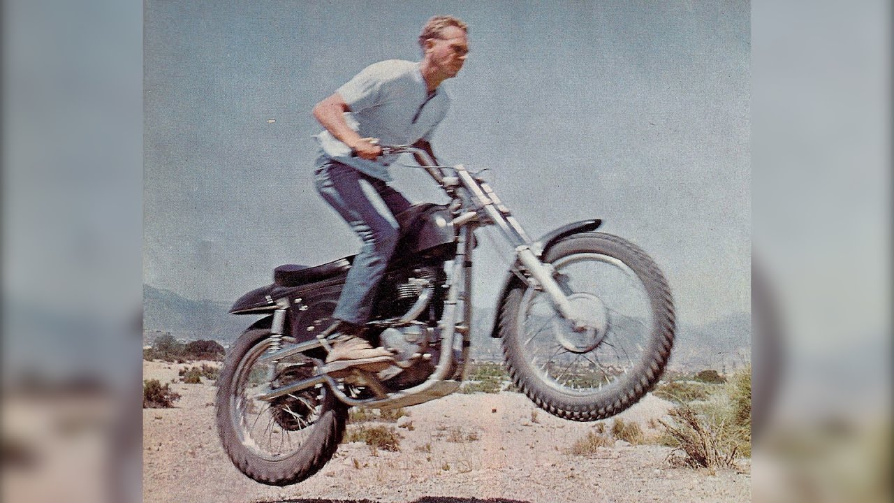 Steve McQueen's Motorcycles - Riding with the King of Cool - YouTube