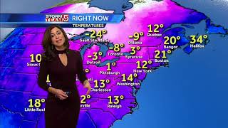 Video: Record cold this weekend