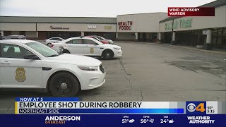 Employee shot during Dollar Tree robbery on Indy's northeast side