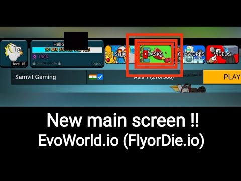 EvoWorld.io (FlyOrDie.io) NEW UPDATED WEBSITE DESIGN AND MY SKINS SHOWCASE  👉 40% EXP BONUS CODE 