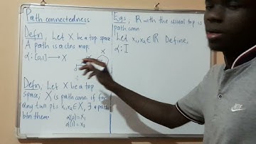 Theorem: R with the usual topology is path connected Part 32 #Universitymath