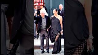 Robert De Niro with his wife arriving in style for the event ✨#robertdeniro